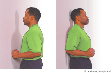 Shoulder flexor and extensor exercises
